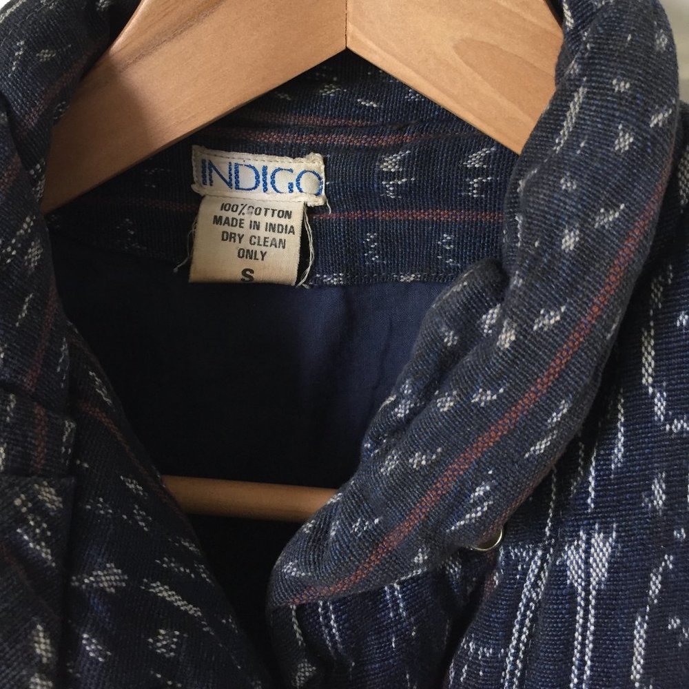Vintage Indigo Vest